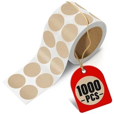 1000Pcs Cardboard Targets for Shooting -1 IDPA 1 inch Brown