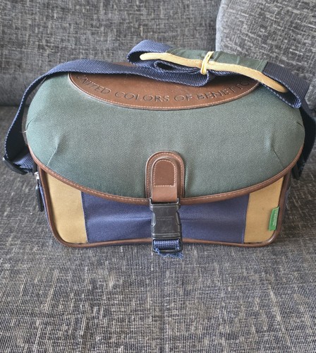 Vintage United Colours Of Benetton Camera/Shoulder/Travel Bag With Strap VGC