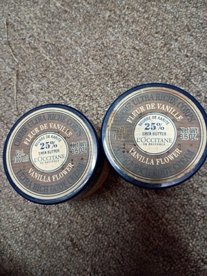 L'occitane Vanilla Flower Body Cream X  2