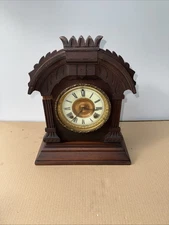 Stunning American Ansonia Bracket Clock Ca 1882 8 Day Gong