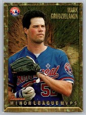 Mark Grudzielanek 1995 Bowman - Minor League MVPS Gold Foil Montreal 224 RC