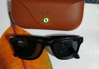 Ray-Ban Meta Wayfarer RW4006 601/71 Black Smart Sunglasses 50-22 150mm