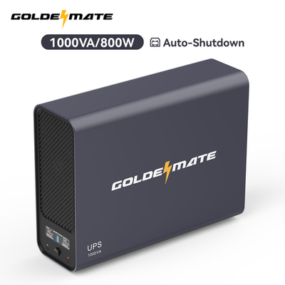 Goldenmate UPS 800W LiFePO4 Battery Pure Sine Wave Automatic