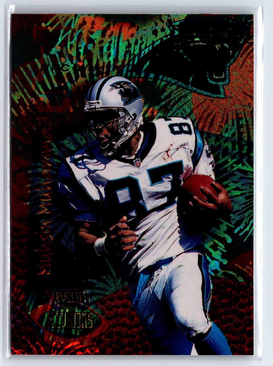 1996 Playoff Illusions Spectralusion Dominion #71 Muhsin Muhammad RC 1:23,040