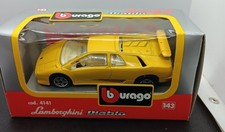 Vintage Burago Diecast Lamborghini Diablo 1/43 scale #4141 Made in Italy