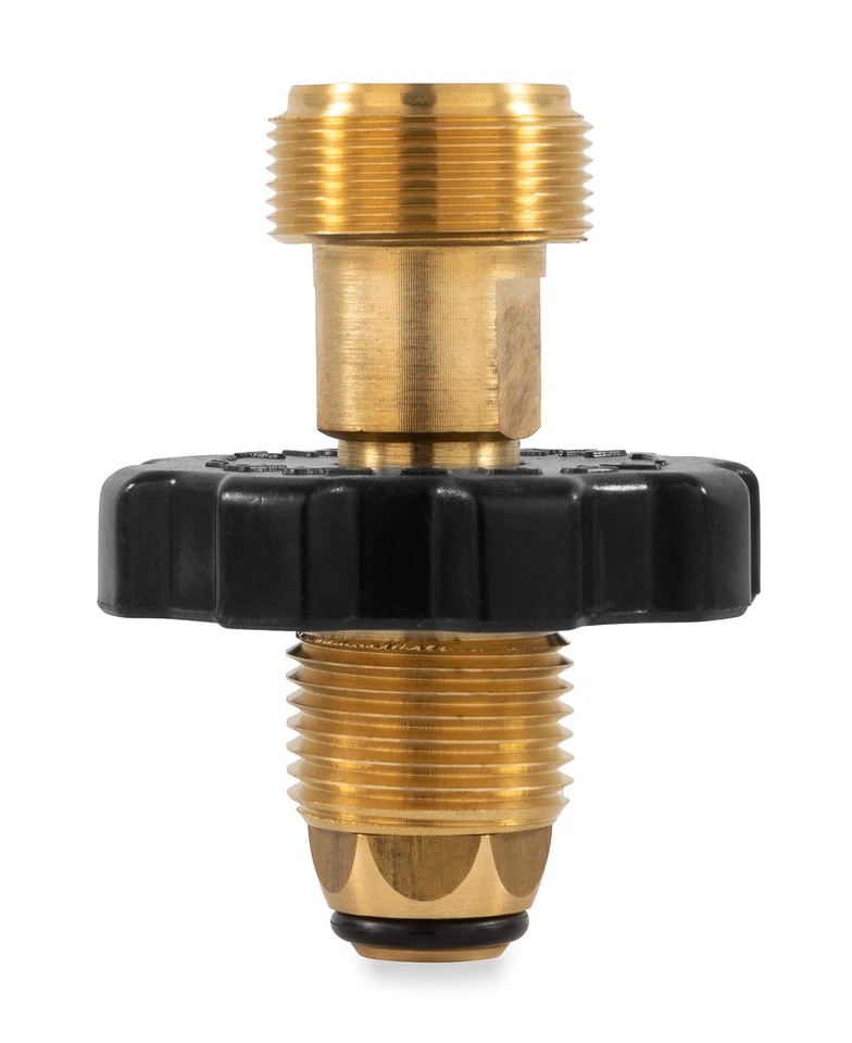 Adaptador de cilindro de propano Camco 59943 - POL nariz suave x 1"- 20 macho desechable Foto 3 de 4