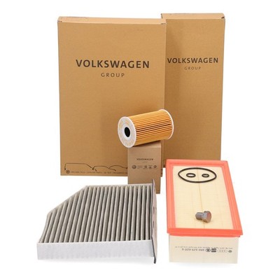 ORIGINAL VW Filterset 3-tlg GOLF 5 6 PASSAT B6 B7 TIGUAN TOURAN A3 1.6/2.0 TDI