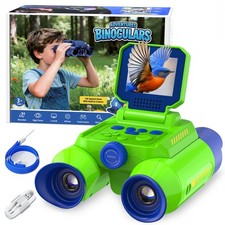 Jumelles Enfants,Ahalfcit Télescope Jouet à Vision Nocturne Infrarouge 10x25,Ada