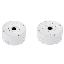 Universal Bullet Security Camera Junction Box Mount Bracket Plastic 2 PACK