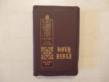 1950 HOLY BIBLE GOOD SAVIOUR EDITION RED LETTER