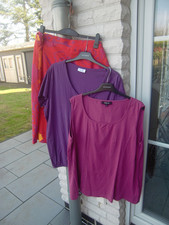 Bekleidungspaket 5tlg. , Rock , 3 Shirt ,1 Pullover  ,Gr50/52/54 