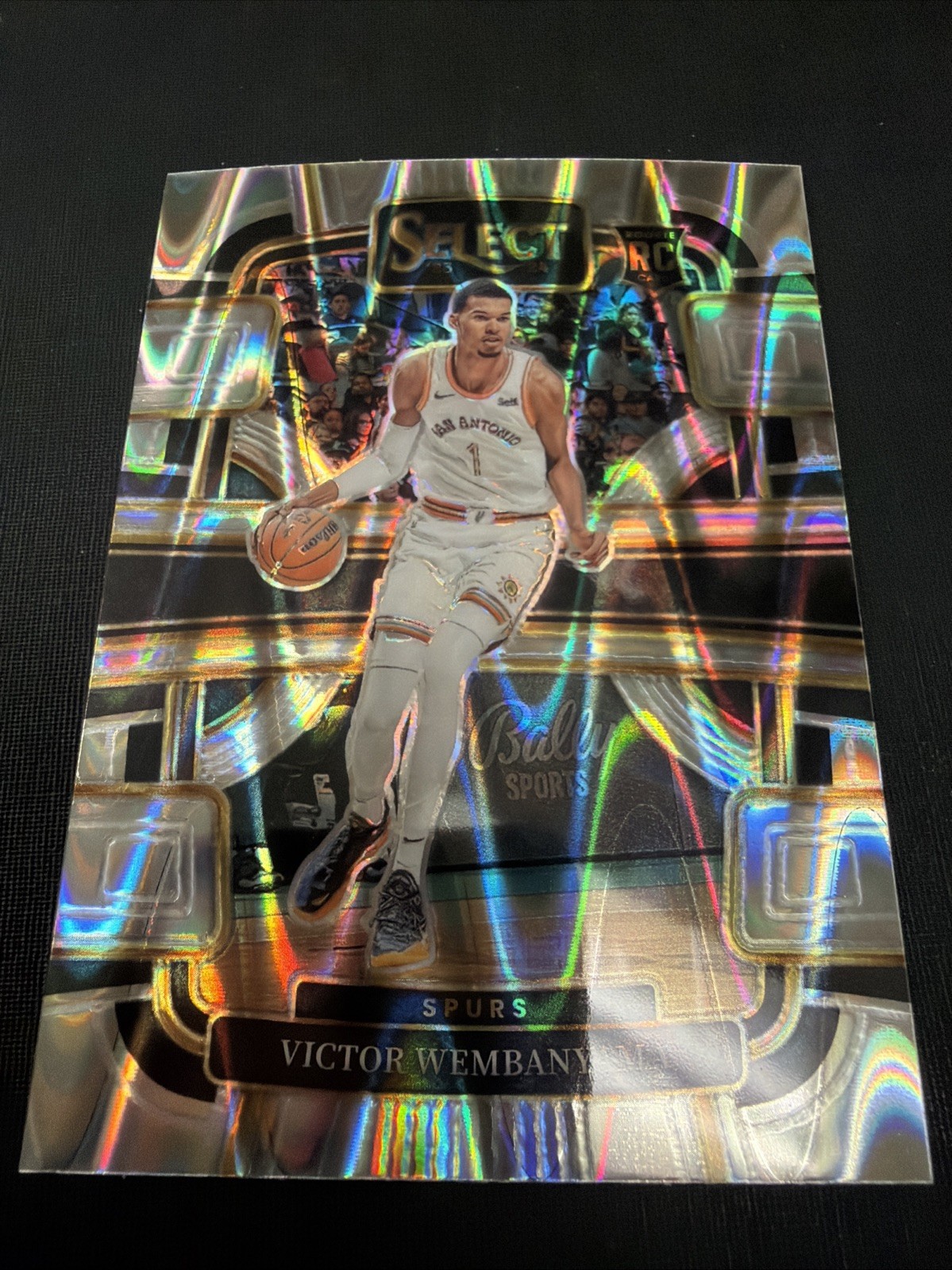 2023-24 Panini Select Victor Wembanyama #87 RC Rookie Tectonic Prizm