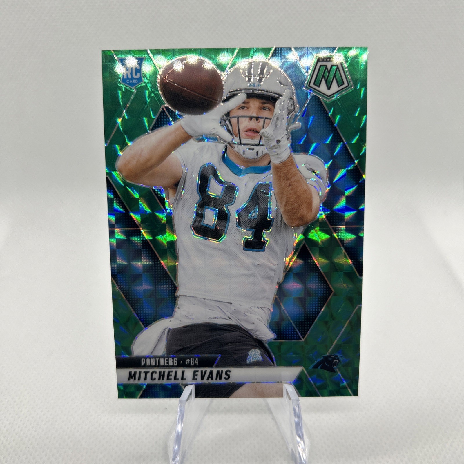 2025 Panini Mosaic #344 Mitchell Evans Mosaic Green