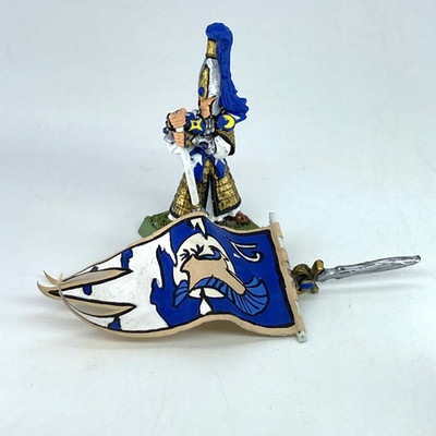 Hochelfen Standartenträger - Hochelfen Warhammer Fantasy / Old World Metall X1451