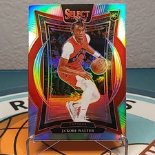 2024-25 Panini Select - Concourse Ja'Kobe Walter #96 Silver Prizm (RC)