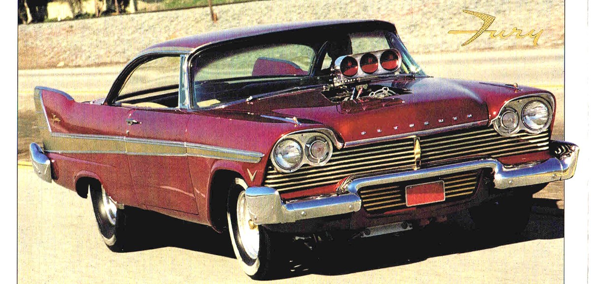 1957 Plymouth FURY Custom SPEC SHEET / Brochure / Catalog, 