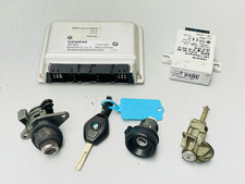BMW E46 330ci Convertible Auto M54B30 Engine ECU Kit EWS Key Locks 7522330 #041