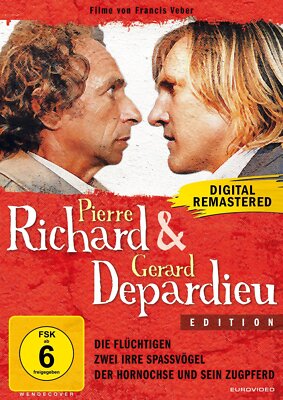 Pierre Richard & Gerard Depardieu Edition # 3-DVD-NEU
