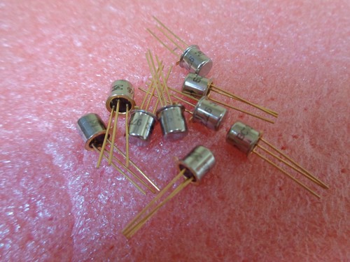 BC109 (X5 PARTS) STM, MOTOROLA TRANSISTORS TO-18 WITH GOLD LEADS, FUZZ PEDAL - Picture 2 of 2