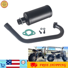 Upgrade Exhaust Pipe W/Muffler For Coleman CT200U 212cc 196cc Go Kart Mini Bike