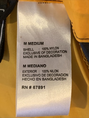 Vintage Y2K Genuine Stuff Georgia Tech Yellow JacketS Full Zip HoodedWindbreaker - Picture 9 of 9