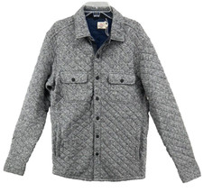 Faherty Jacket Womens Sz Xxl Epic Quilted Fleece Gray Carbon Melange Nwot