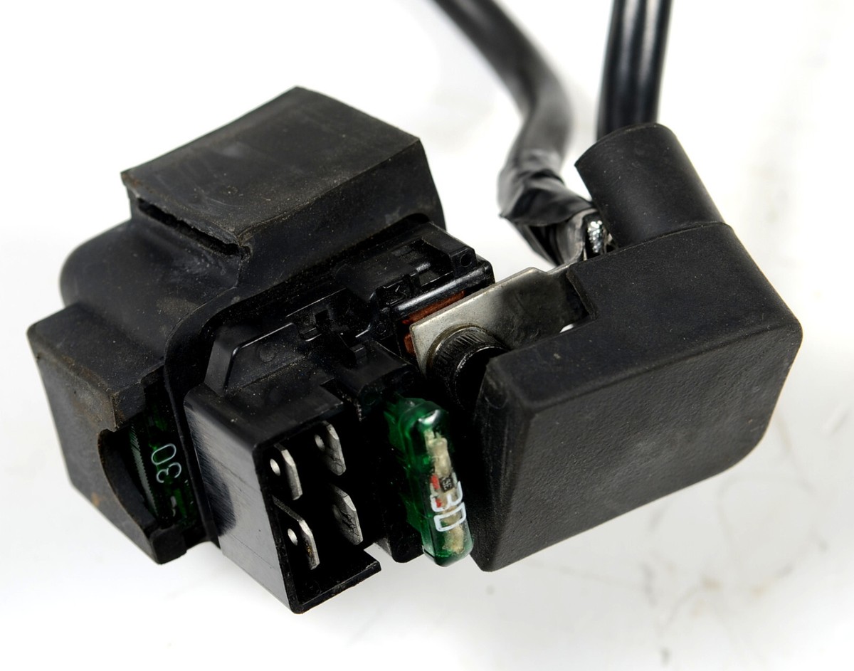 KAWASAKI - NINJA ZX6R - STARTER + RELAY - 2007 - 1324G4 | eBay