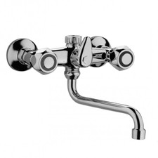 RUBINETTO a PARETE con ATTACCO LAVATRICE LAVASTOVIGLIE PAFFONI DANUBIO DA169CR