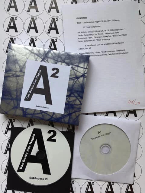 A² -Das Beste 2CD SET LTD Kraftwerk Echo West Snowy Red Karl Bartos Minimal Wave - Bild 2 von 2