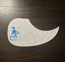 Bruce Johnston The Beach Boys Autographed Acoustic Guitar Pickguard #1