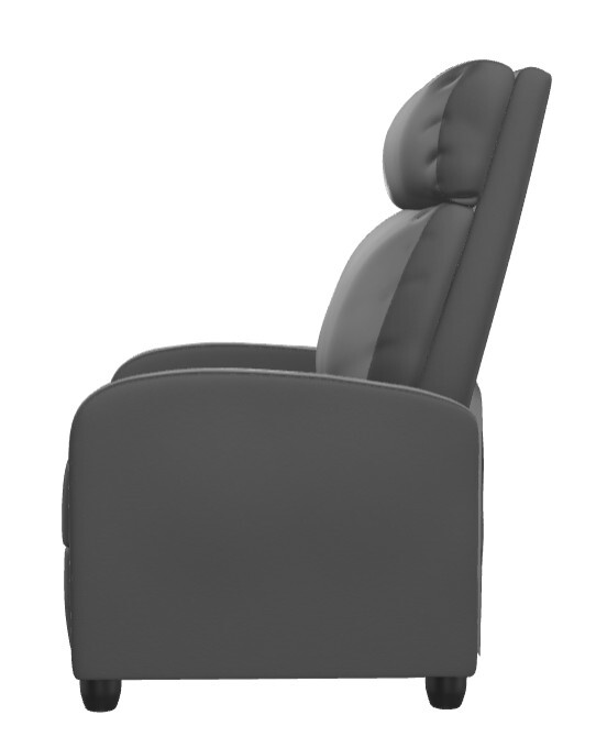 Homall Recliner Chair Padded Seat Pu Leather for Living Room Single