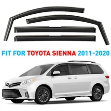 Rain Guards Vent Visors Shade for 2011-2020 Toyota Sienna