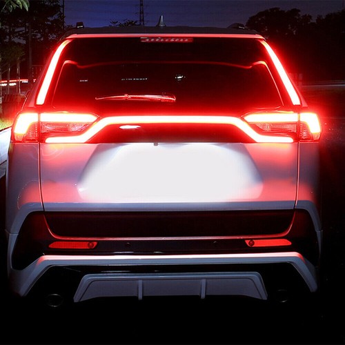 For Toyota RAV4 2019-23 Black Rear Tail Light Driving Turn Signal dynamic Brake - Foto 2 di 7