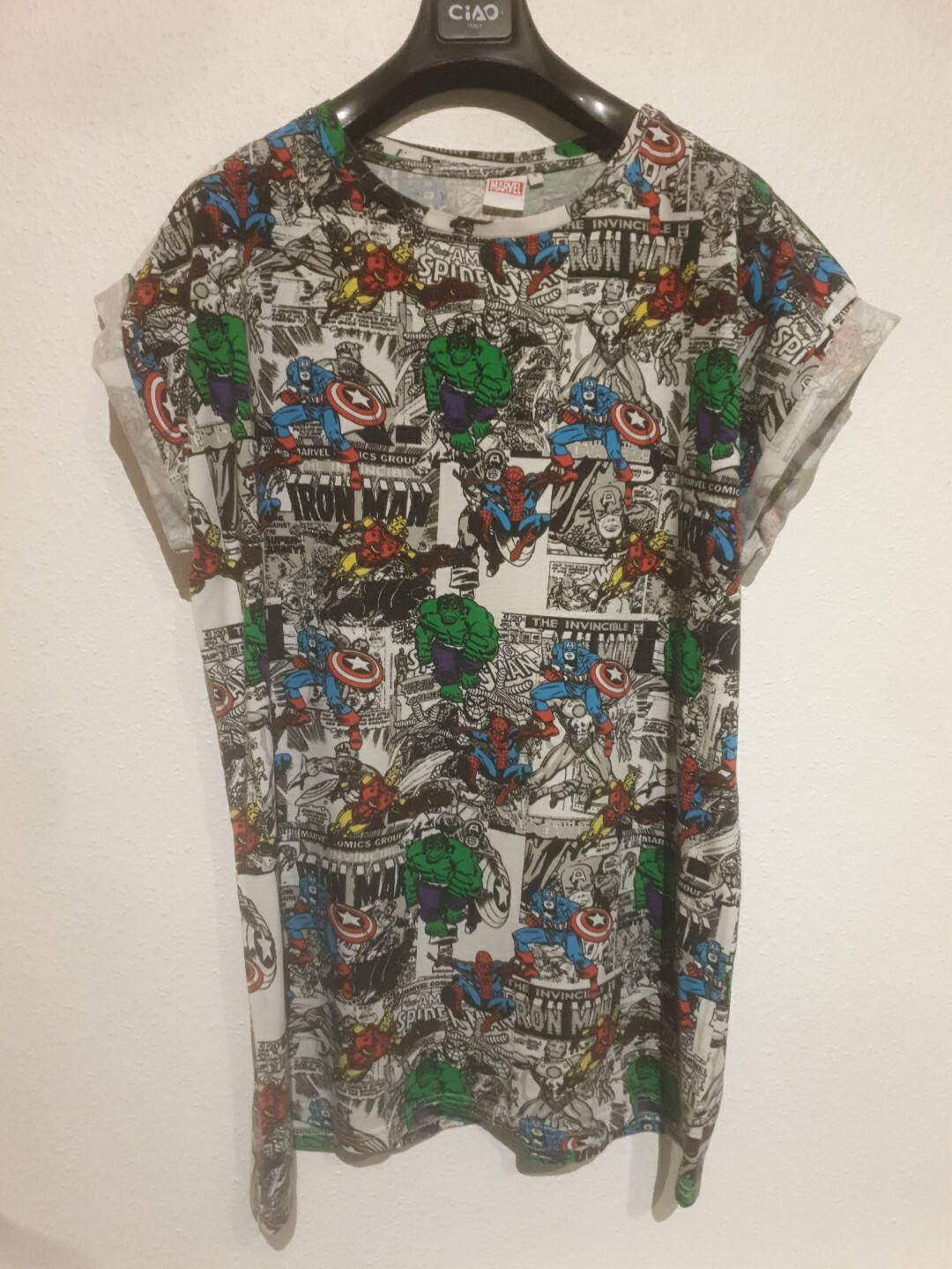 Marvel Multicoloured Multi-character Print Oversi… - image 1