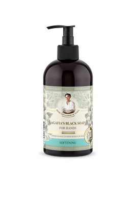 Babushka Agafia Softening Agafia s Black Soap for Hands, 500 ml