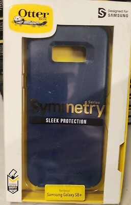 OtterBox Symmetry Blue Case for Samsung Galaxy S8 Plus # 77-54709