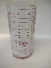 Pampered Chef Measure-All 2 Cup Wet Dry Liquid Solid #2225 Measuring Tube