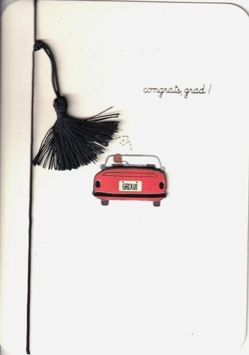 PAPYRUS GRADUATION CARD NIP MSRP $5.95 CONVERTIBLE CARD (M3) - 第 1/3 張圖片