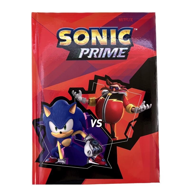Diario Scolastico Scuola 23/24 10 Mesi Non Datato Sonic Prime Seven