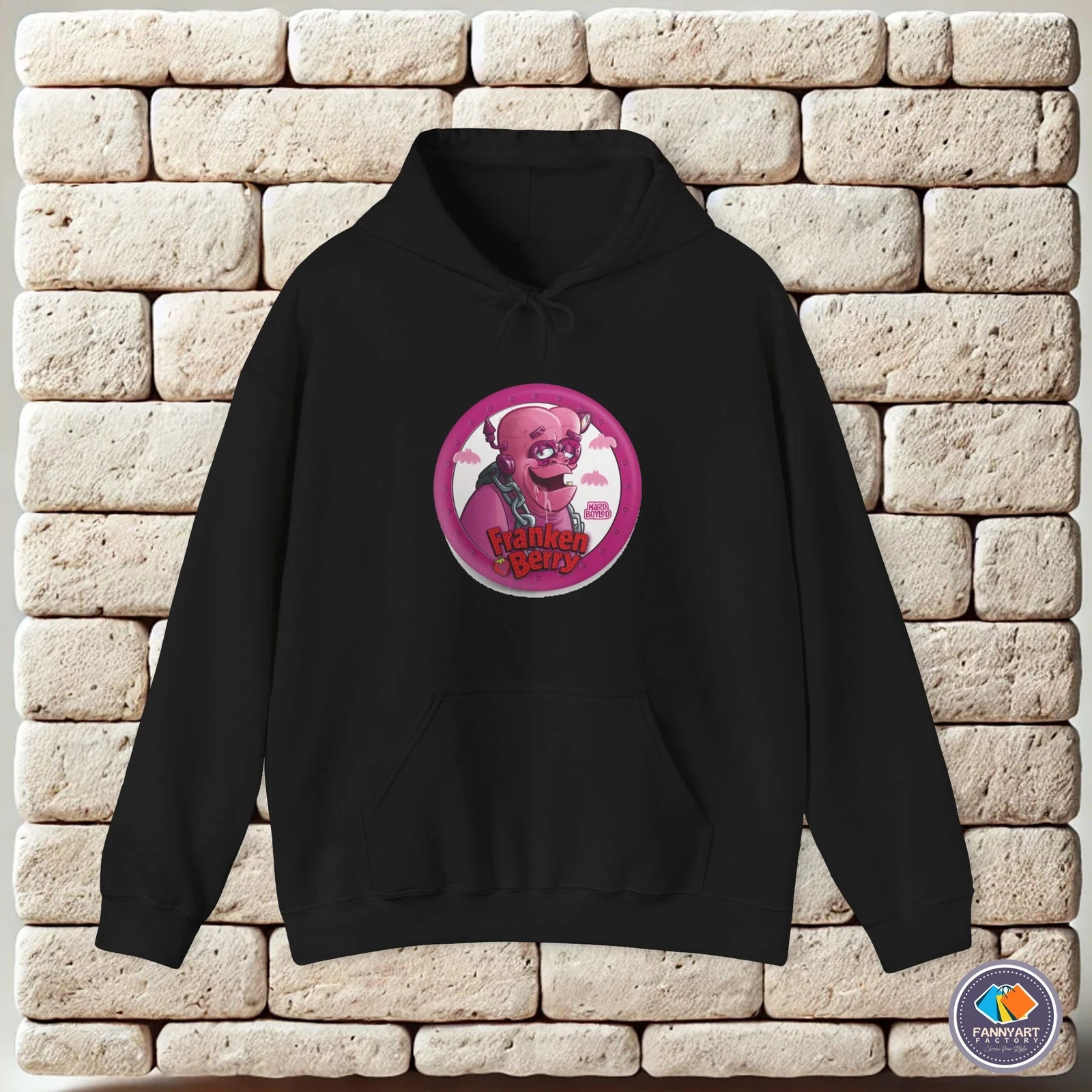 Franken Berry Logo Unisex Hoodie