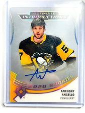 2020-21 Ultimate Introductions Autographs #UI41 Anthony Angello Penguins