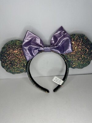Purple Potion Sequin Minnir Ears Purple Minnie Ears, Lavender Minnie Ears, Poition Purple  main image 4