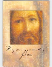 Postcard "His eye sees every precious thing", Job 28:10