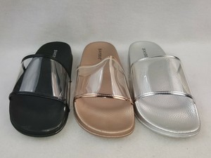 bamboo clear sandals