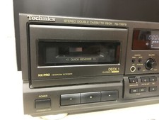 Piastra doppia cassetta technics