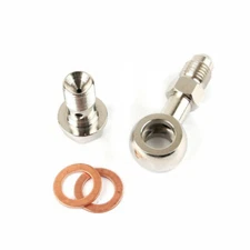 7/16"-24 Oil Feed Banjo Bolt Kit For Garrett T25/28 TB25/28 HKS Journal Bearing 