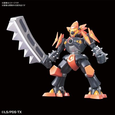 BANDAI LBX Danball Senki Hakaio 1/1 Scale Colored Plastic Model