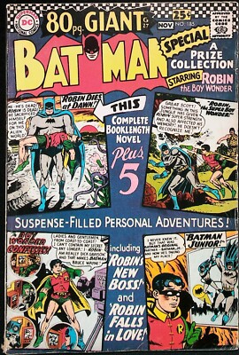 Batman #185 Vol 1 (1966) *80 Page Giant* - Fine-