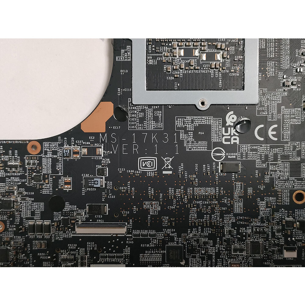 For MSI GE76 RAIDER 11UG MS-17K3 MS-17K31 Laptop Motherboard i7