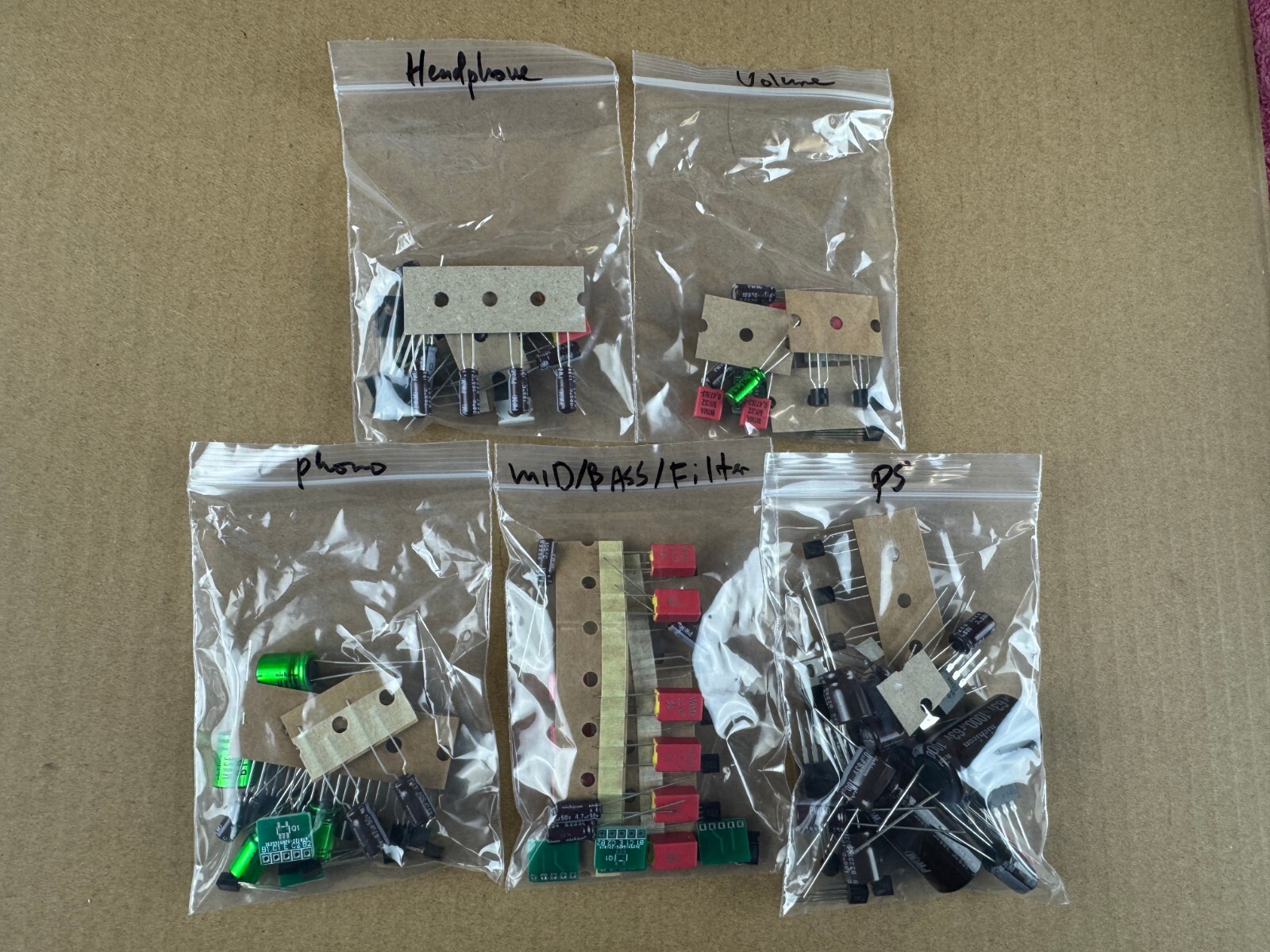 Sansui CA-2000 Complete Rebuild Kit High-Quality Preamp Reca